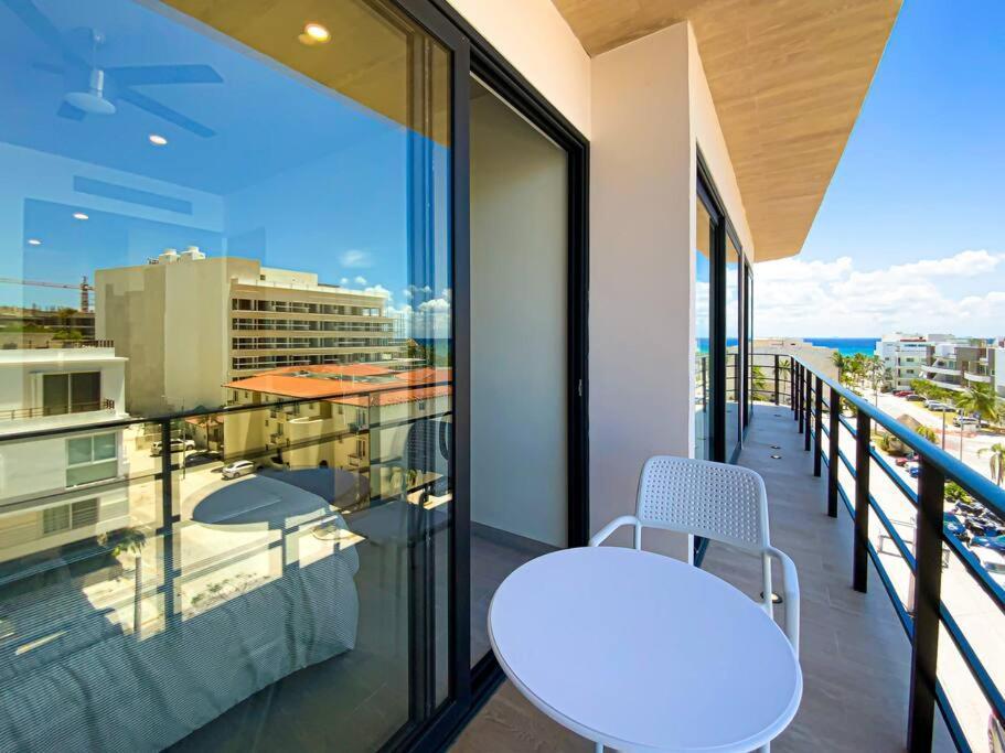 Apartamento Beautiful + Luxury + Ocean View + Pool Playa del Carmen Exterior foto