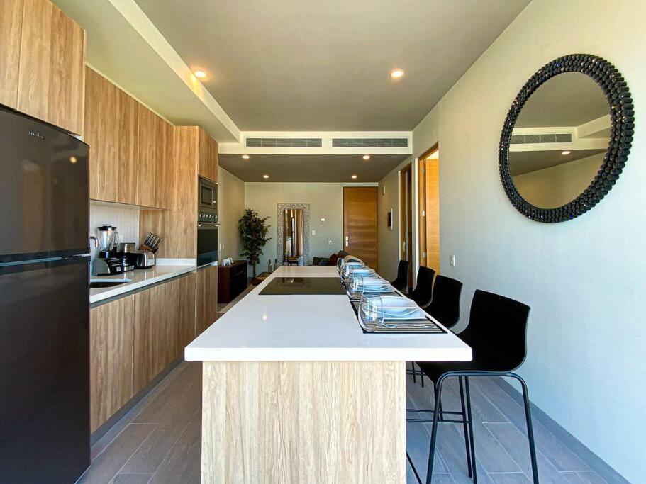 Apartamento Beautiful + Luxury + Ocean View + Pool Playa del Carmen Exterior foto