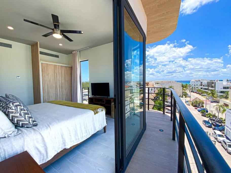 Apartamento Beautiful + Luxury + Ocean View + Pool Playa del Carmen Exterior foto